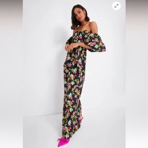 Caroline Constas Reyna Floral Off-Shoulder Maxi Dress